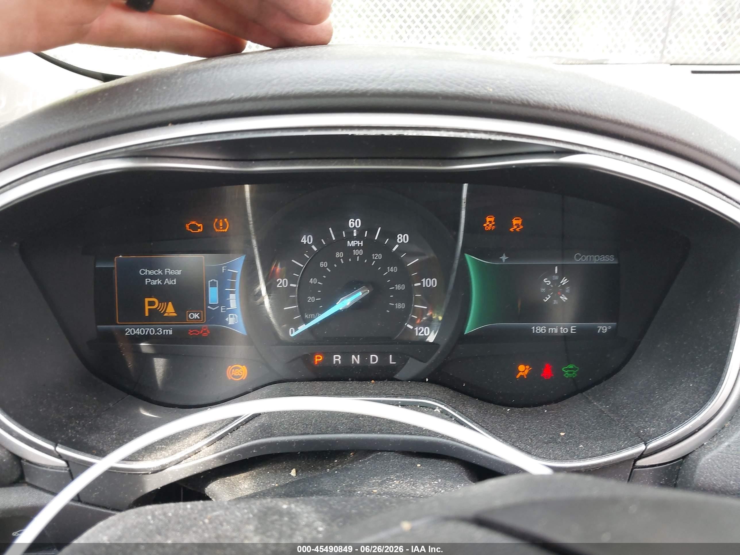 2015 Ford Fusion Hybrid Se Gray vin: 3FA6P0LU8FR215662