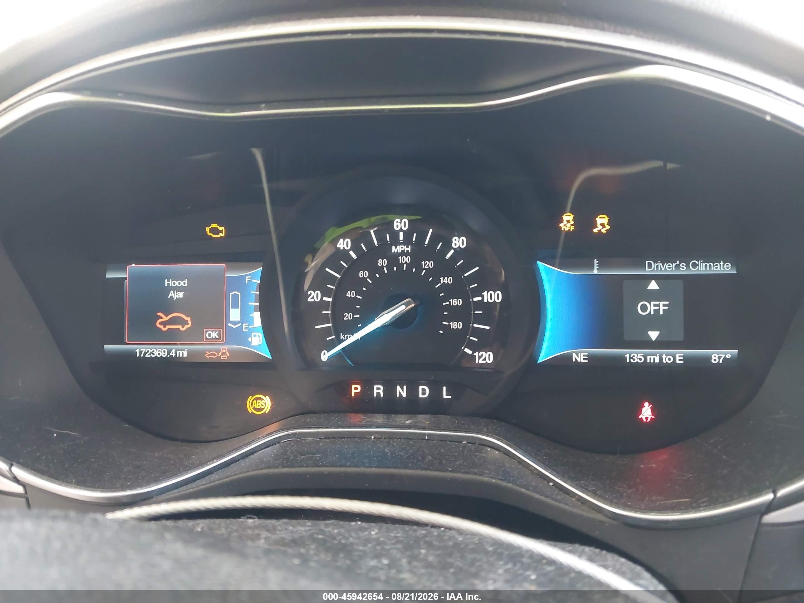 2015 Ford Fusion Hybrid Se Серый vin: 3FA6P0LU8FR254526