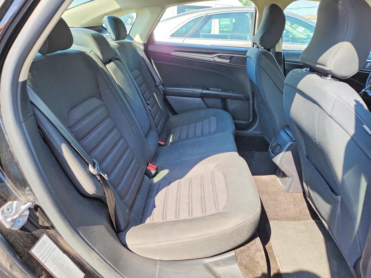 2018 Ford Fusion Se Hybrid Black vin: 3FA6P0LU8JR152622
