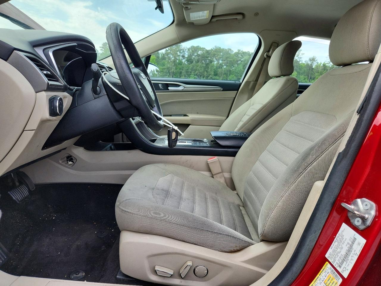 2018 Ford Fusion Se Hybrid Красный vin: 3FA6P0LU8JR208722