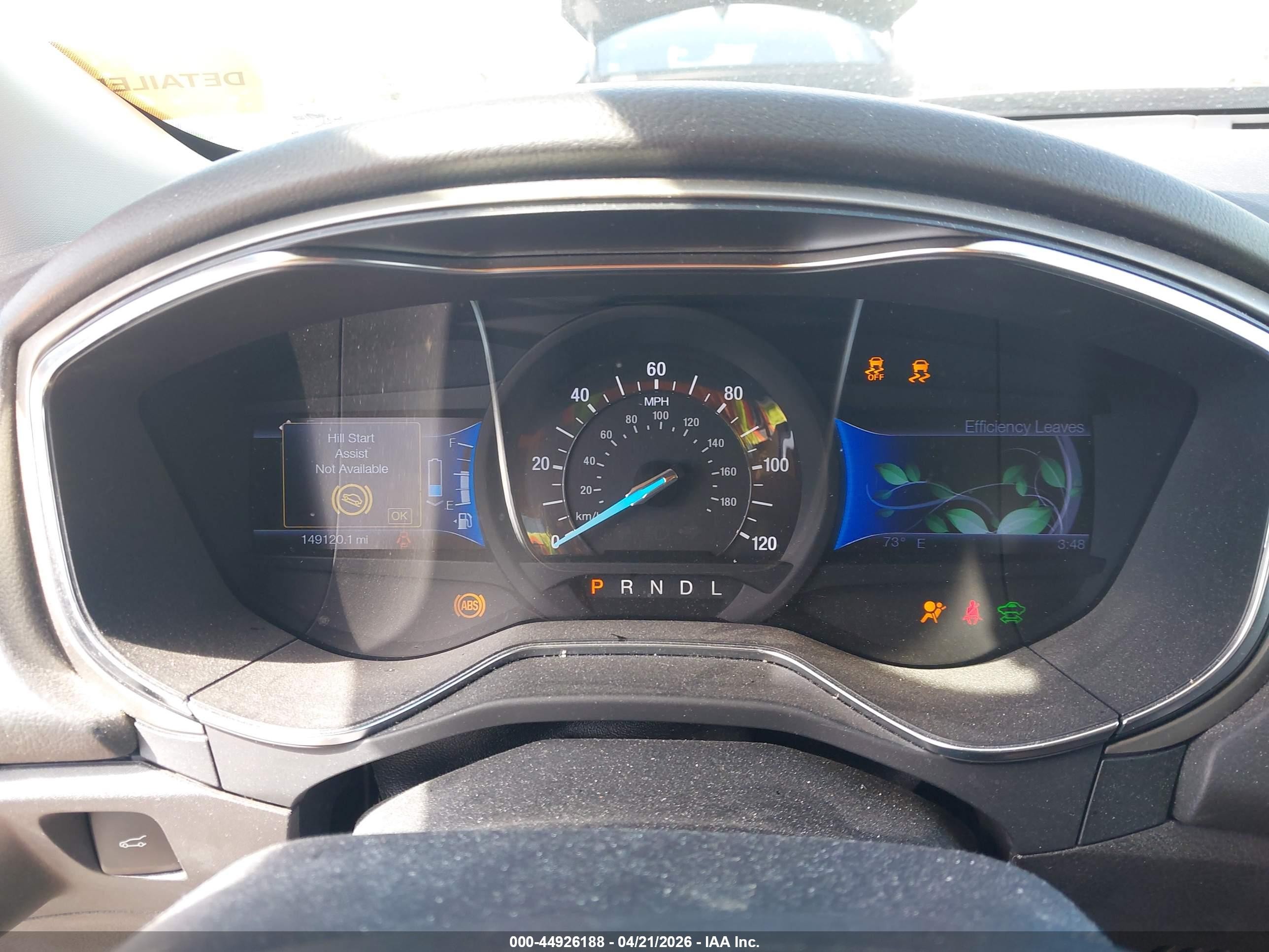 2013 Ford Fusion Hybrid Se Gray vin: 3FA6P0LU9DR218678