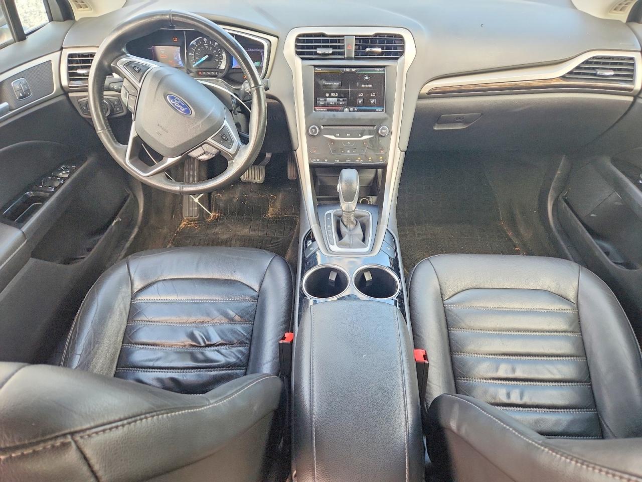 2013 Ford Fusion Se Hybrid Серый vin: 3FA6P0LU9DR227817