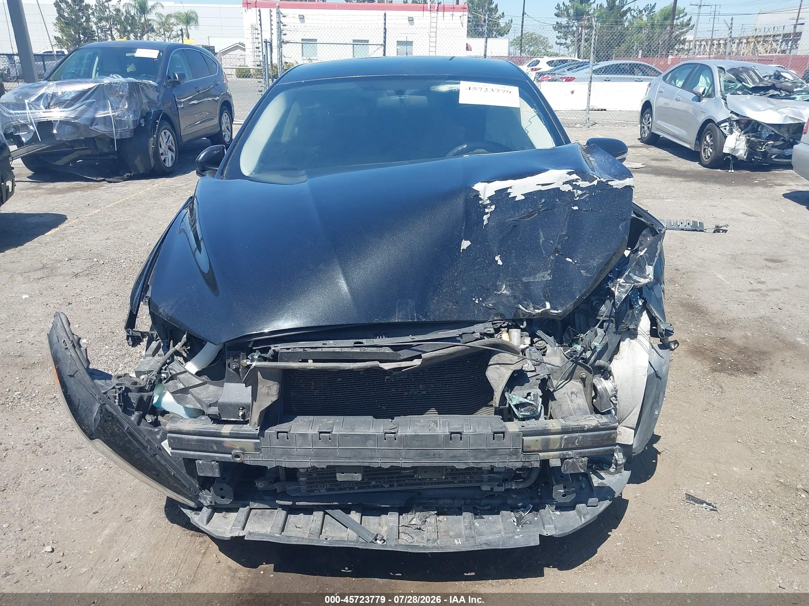 2013 Ford Fusion Hybrid Se Black vin: 3FA6P0LU9DR236940