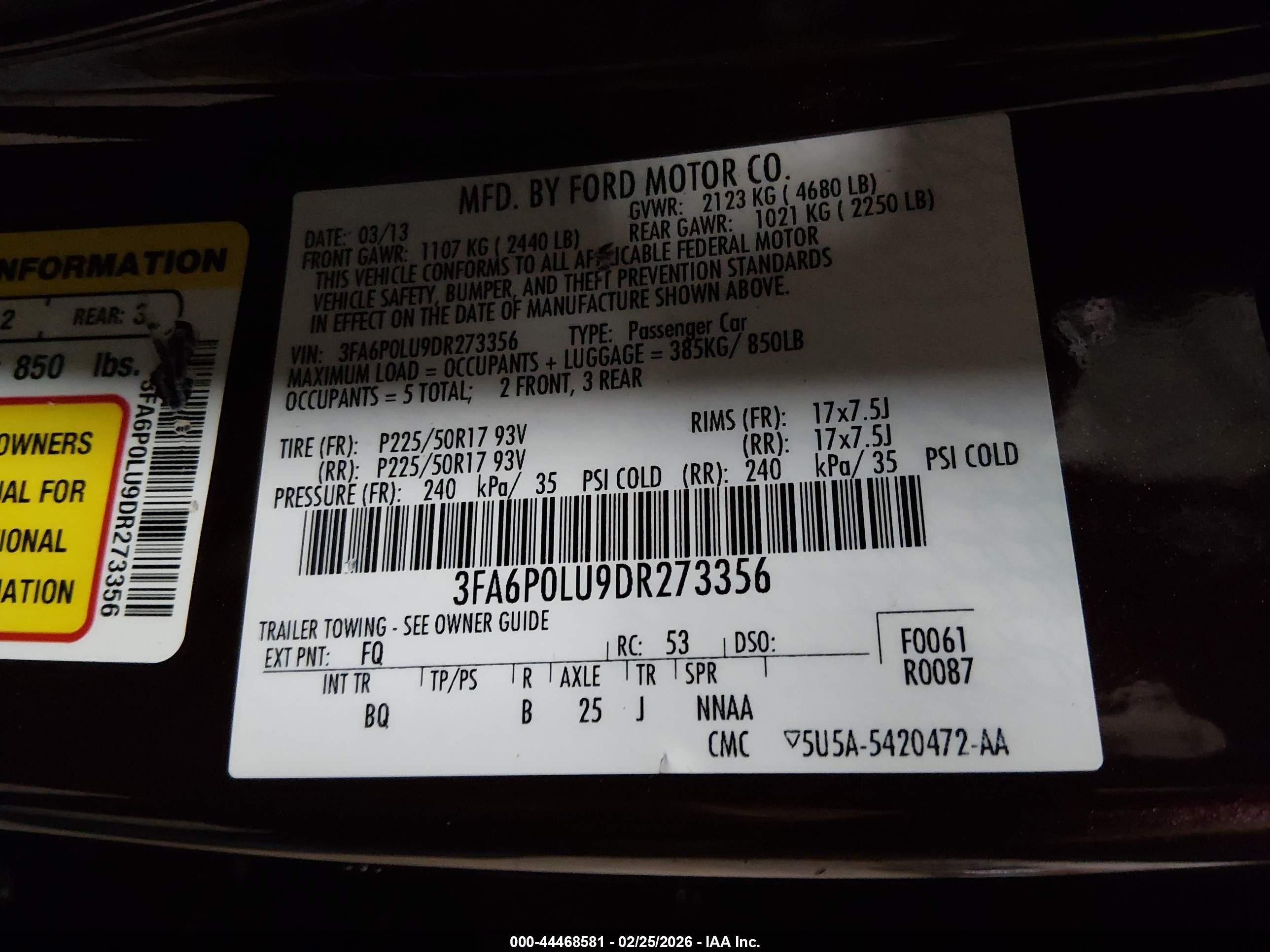 2013 Ford Fusion Hybrid Se Бордовый vin: 3FA6P0LU9DR273356