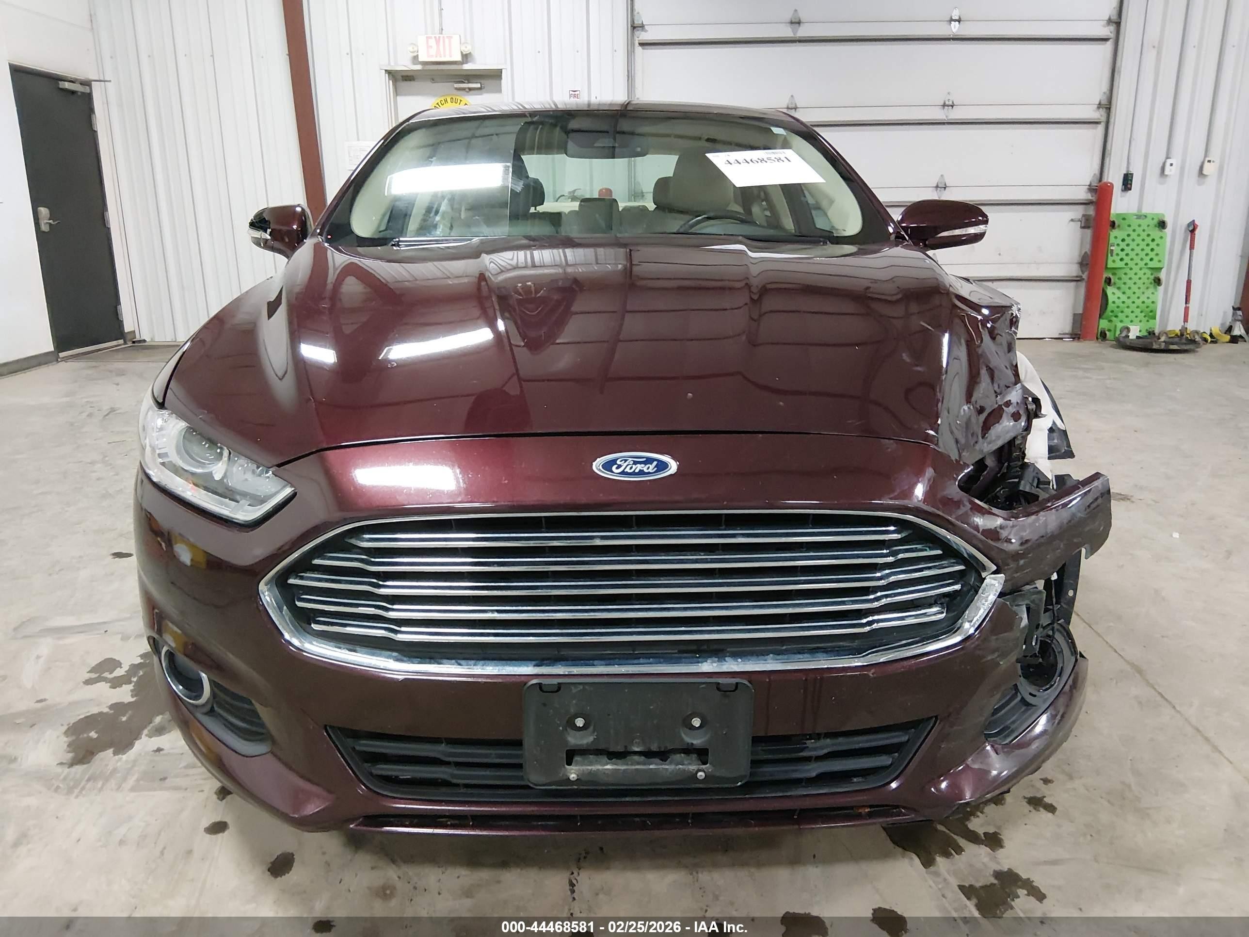 2013 Ford Fusion Hybrid Se Бордовый vin: 3FA6P0LU9DR273356