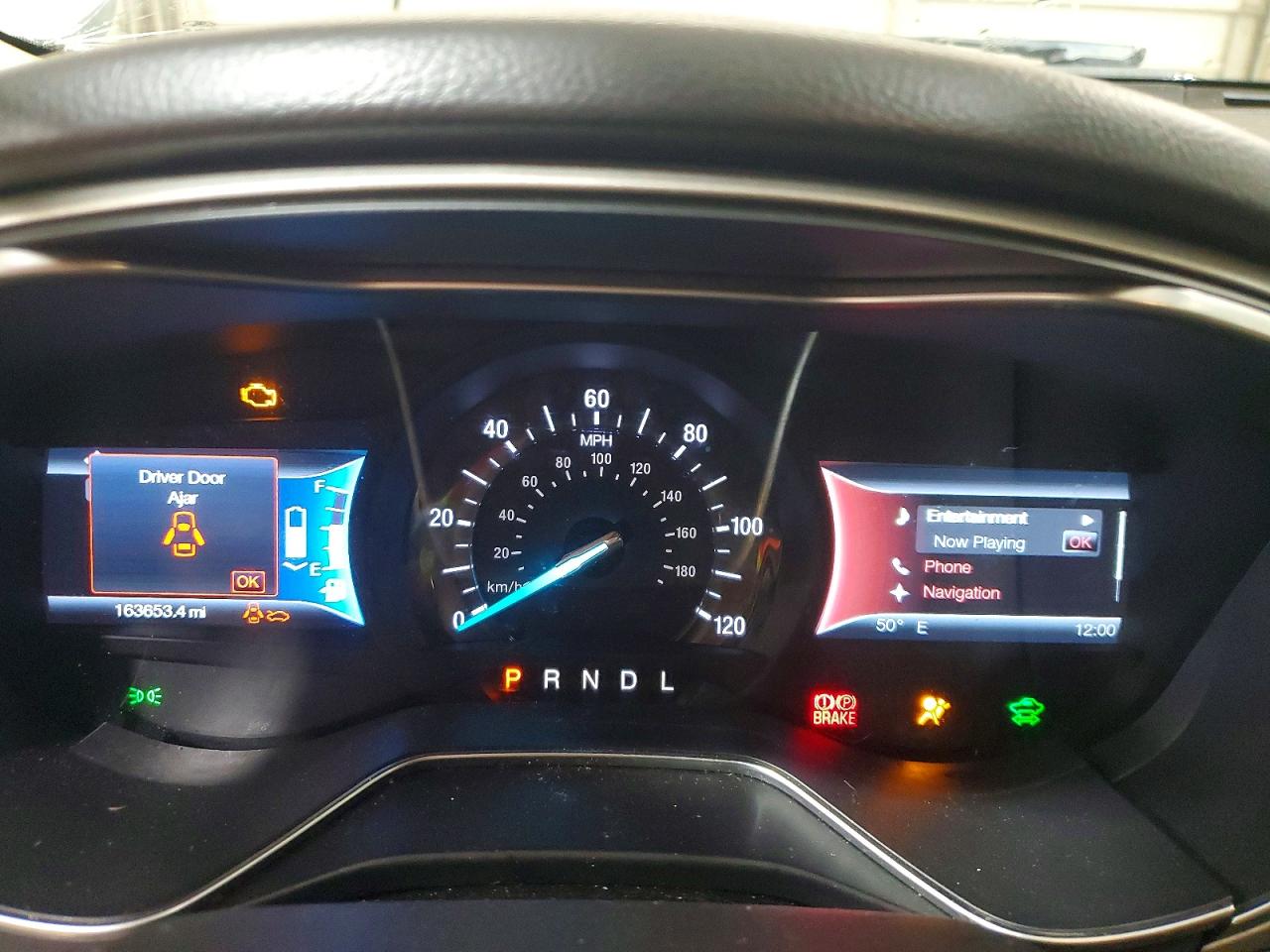 2013 Ford Fusion Se Hybrid White vin: 3FA6P0LU9DR317260