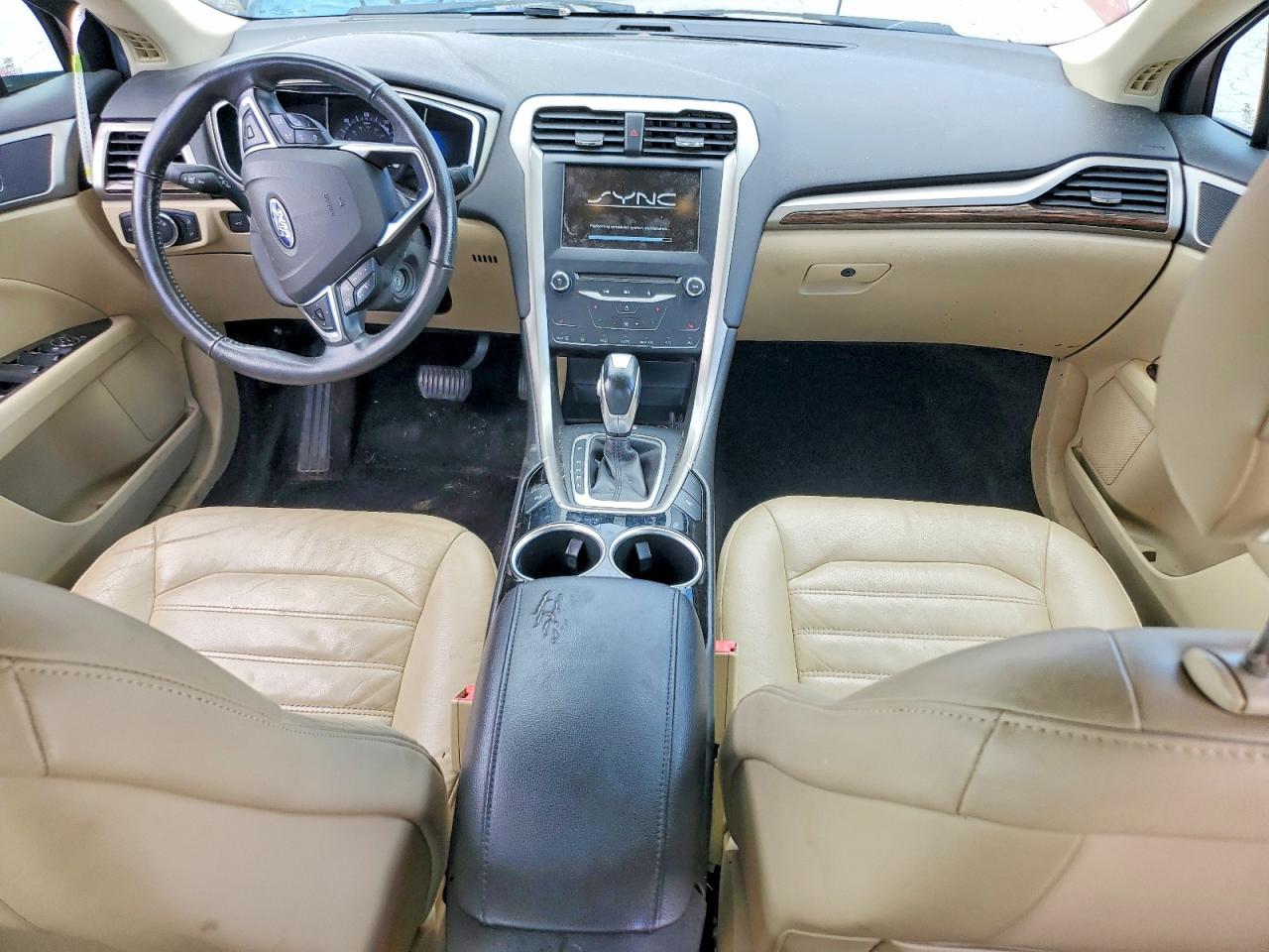 2013 Ford Fusion Se Hybrid Maroon vin: 3FA6P0LU9DR317632