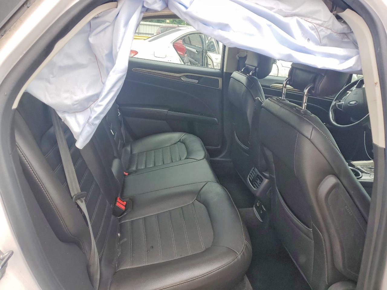 2013 Ford Fusion Se Hybrid White vin: 3FA6P0LU9DR336696
