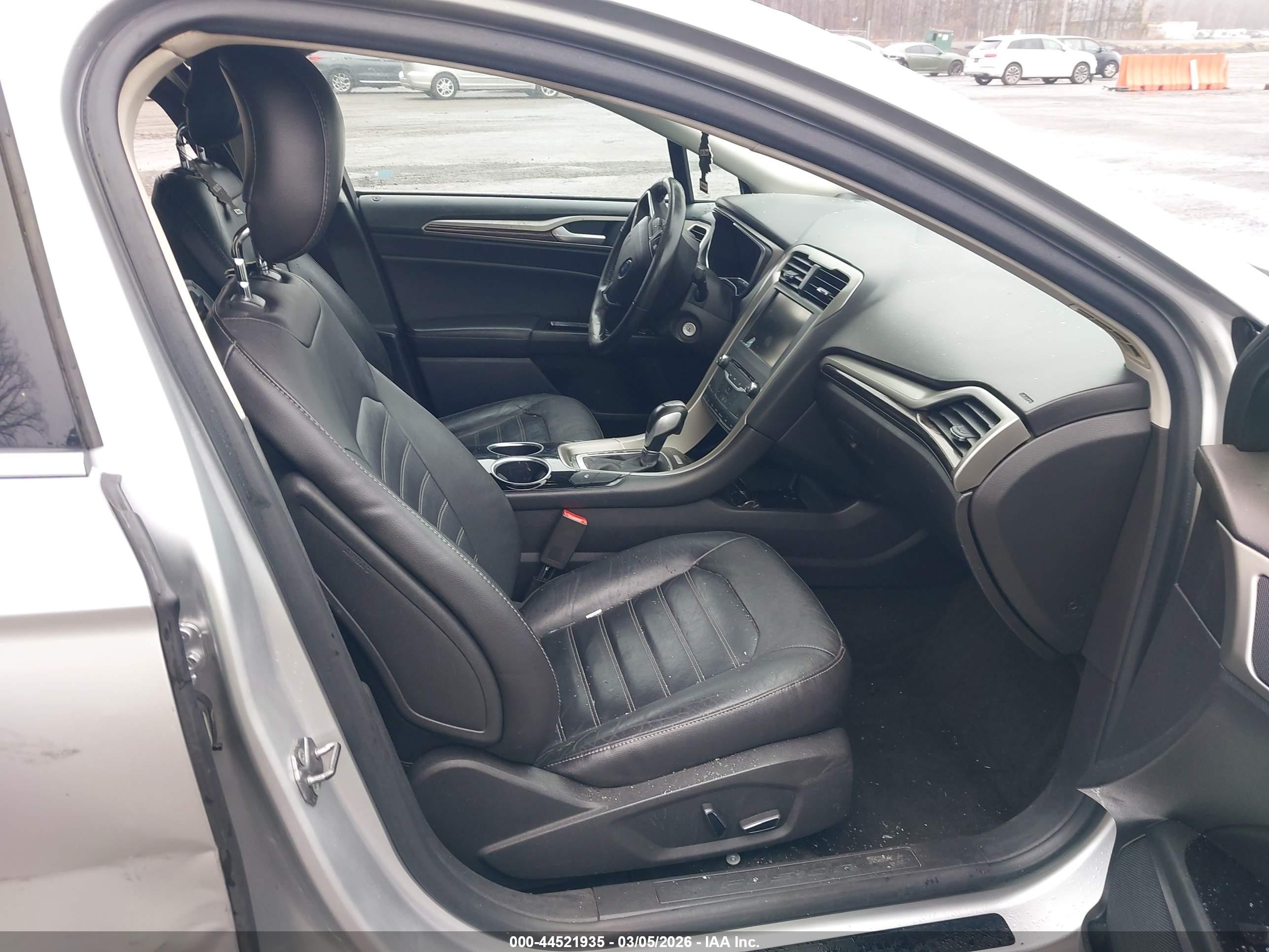 2013 Ford Fusion Hybrid Se Silver vin: 3FA6P0LU9DR362585