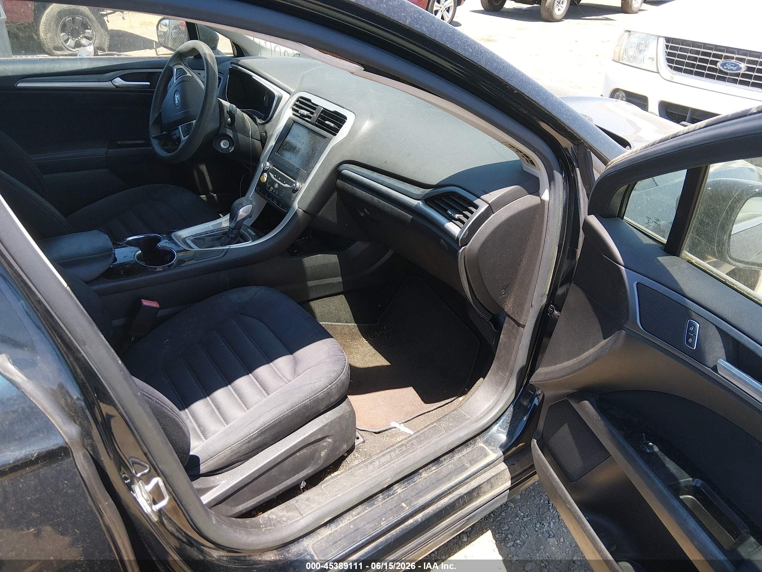 2014 Ford Fusion Hybrid Se Черный vin: 3FA6P0LU9ER271978
