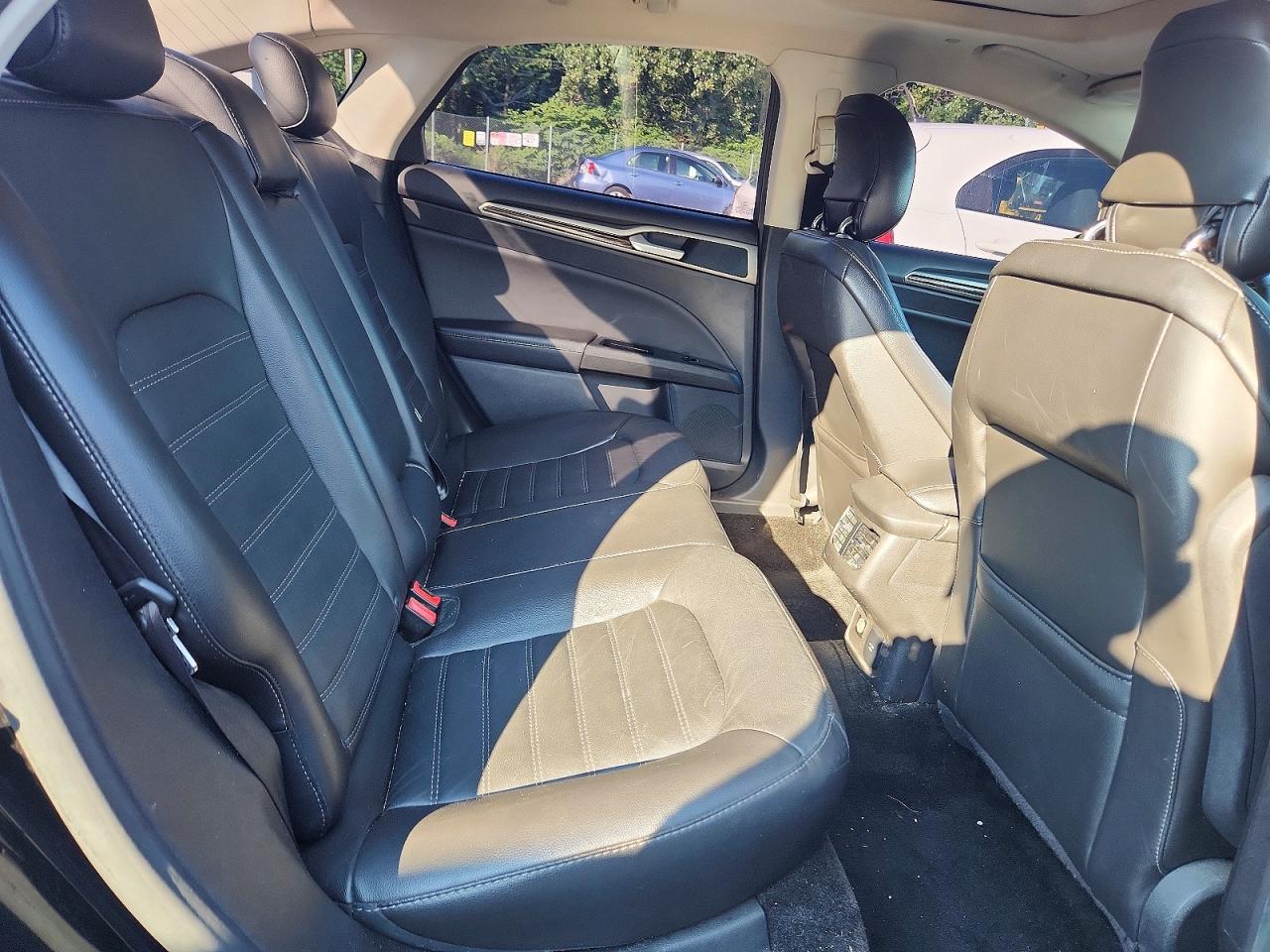 2014 Ford Fusion Se Hybrid Black vin: 3FA6P0LU9ER334920