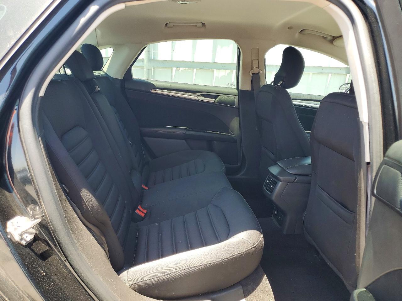 2014 Ford Fusion Se Hybrid Black vin: 3FA6P0LU9ER378089
