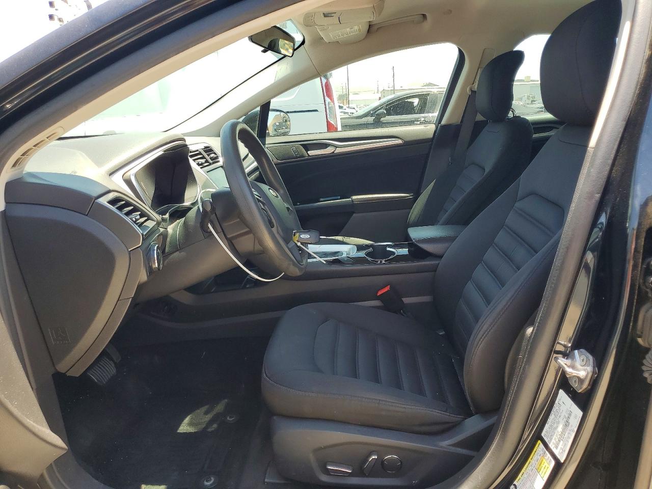 2014 Ford Fusion Se Hybrid Black vin: 3FA6P0LU9ER378089
