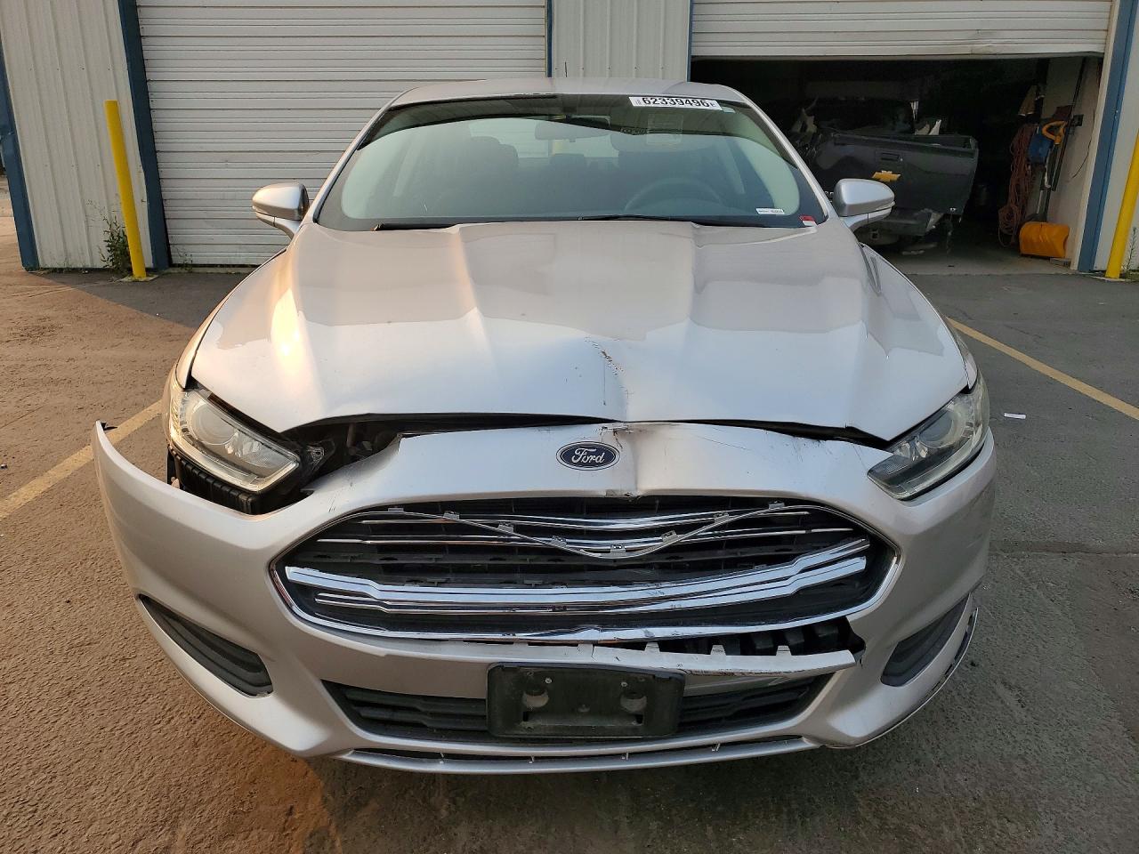 2014 Ford Fusion Se Hybrid Silver vin: 3FA6P0LU9ER397239
