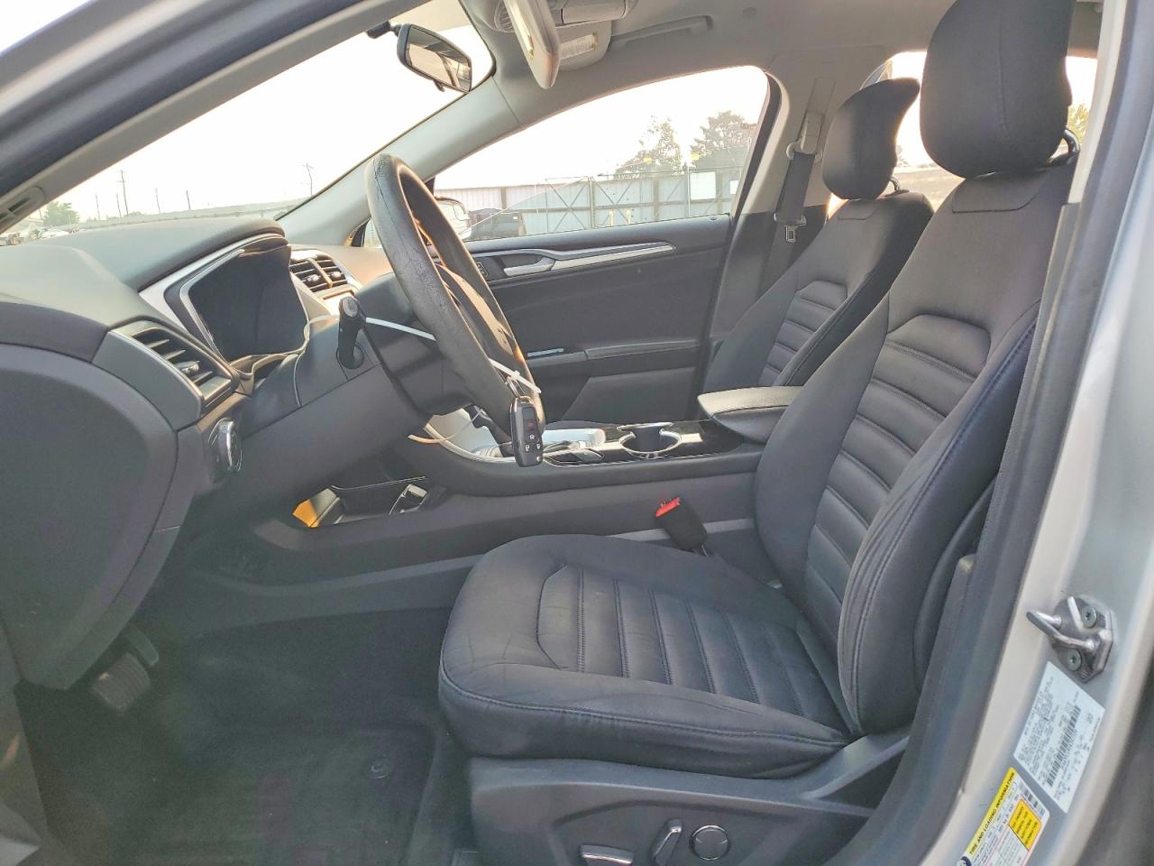 2014 Ford Fusion Se Hybrid Silver vin: 3FA6P0LU9ER397239