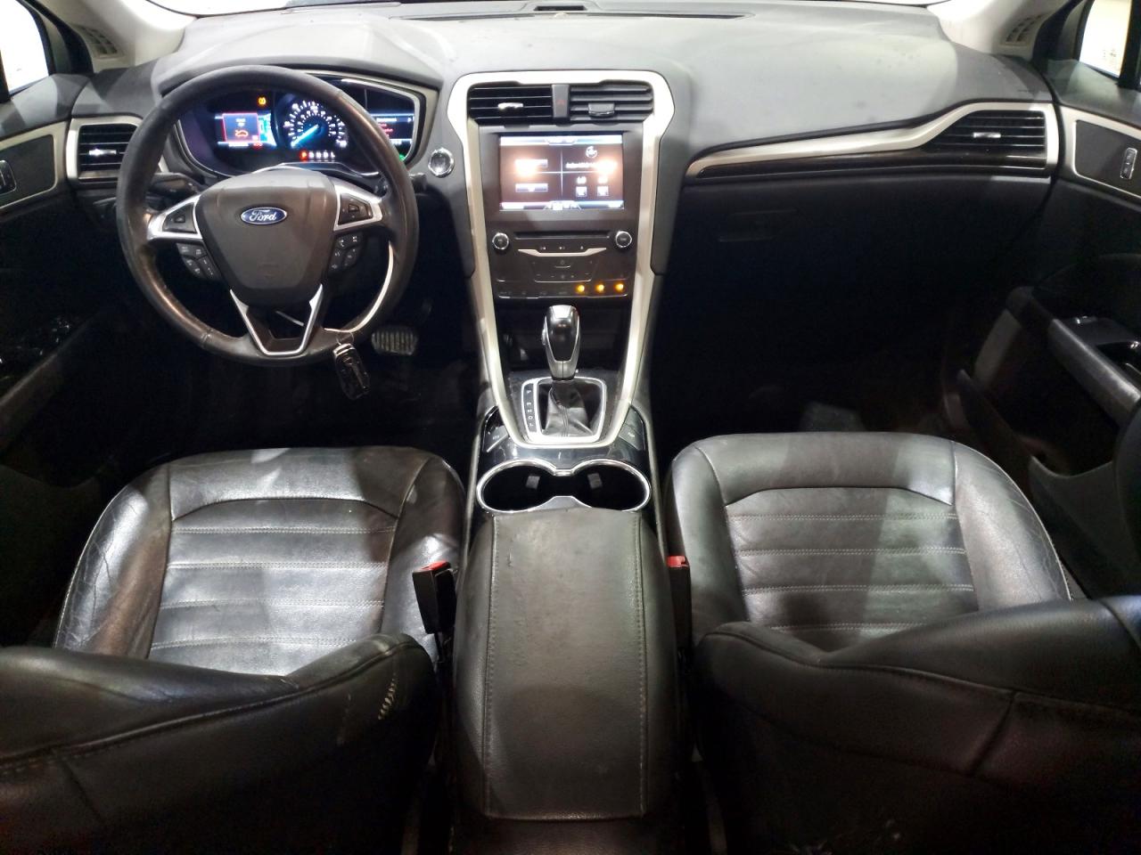 2015 Ford Fusion Se Hybrid Beige vin: 3FA6P0LU9FR125579