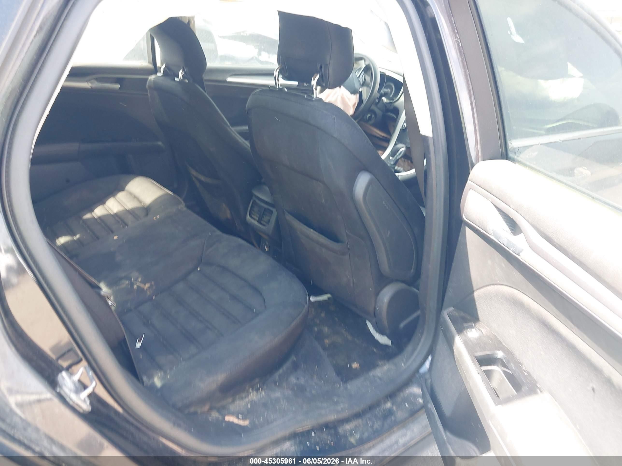 2015 Ford Fusion Hybrid Se Black vin: 3FA6P0LU9FR149378