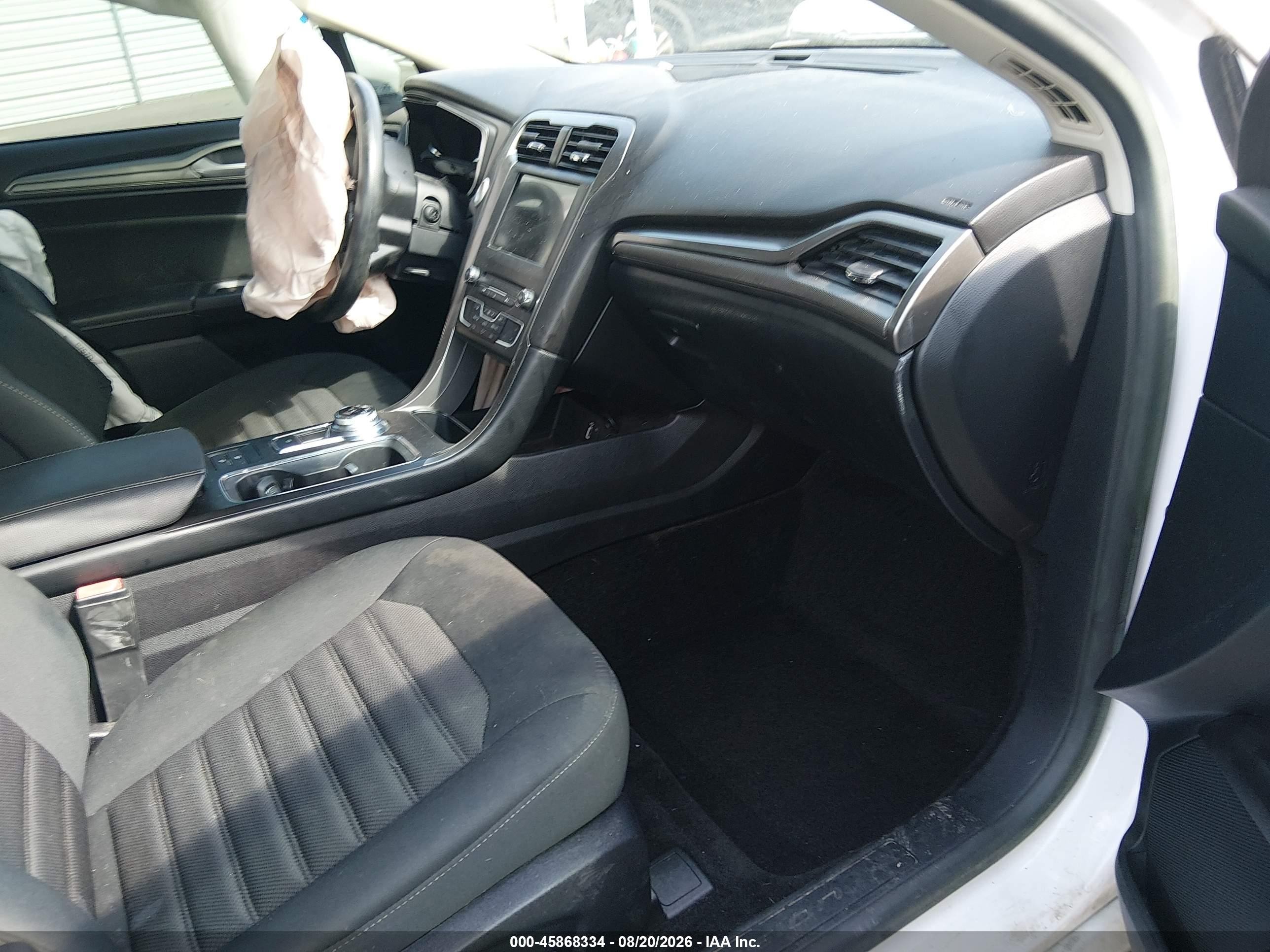 2018 Ford Fusion Hybrid Se White vin: 3FA6P0LU9JR164925