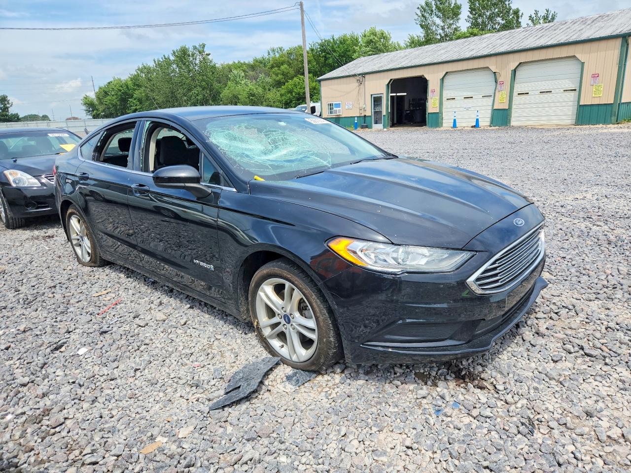 2018 Ford Fusion Se Hybrid Charcoal vin: 3FA6P0LU9JR278360
