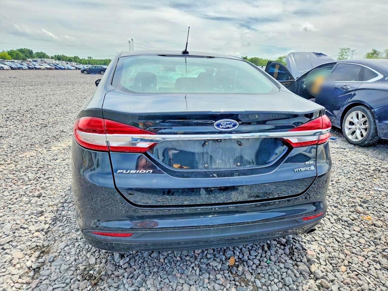 2018 Ford Fusion Se Hybrid Charcoal vin: 3FA6P0LU9JR278360