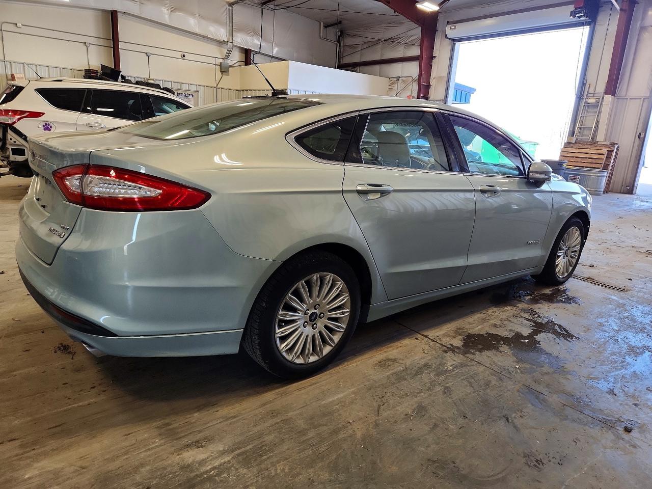 2013 Ford Fusion Se Hybrid Silver vin: 3FA6P0LUXDR141920