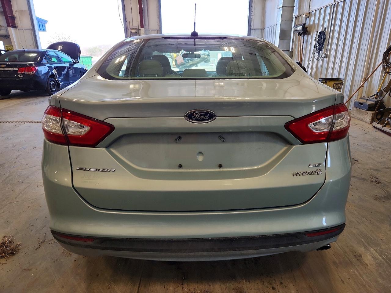 2013 Ford Fusion Se Hybrid Silver vin: 3FA6P0LUXDR141920