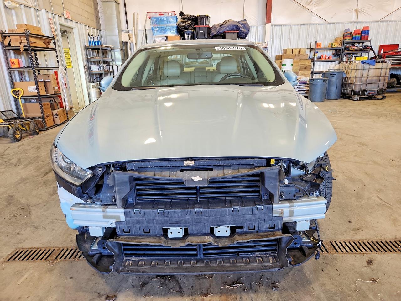 2013 Ford Fusion Se Hybrid Silver vin: 3FA6P0LUXDR141920