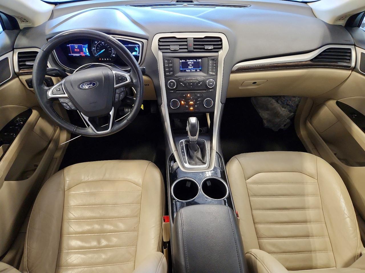 2013 Ford Fusion Se Hybrid Silver vin: 3FA6P0LUXDR141920