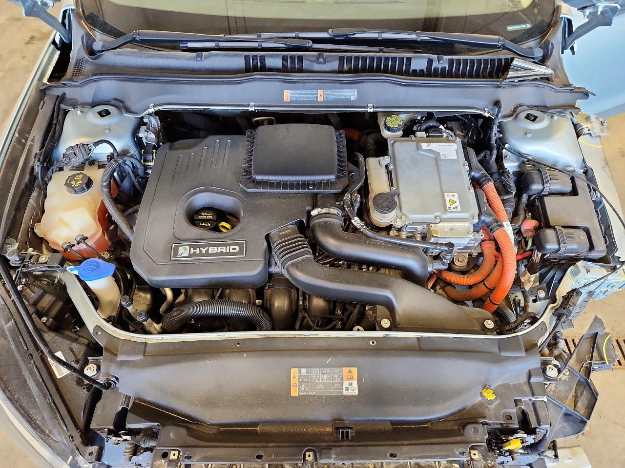2013 Ford Fusion Se Hybrid Silver vin: 3FA6P0LUXDR141920