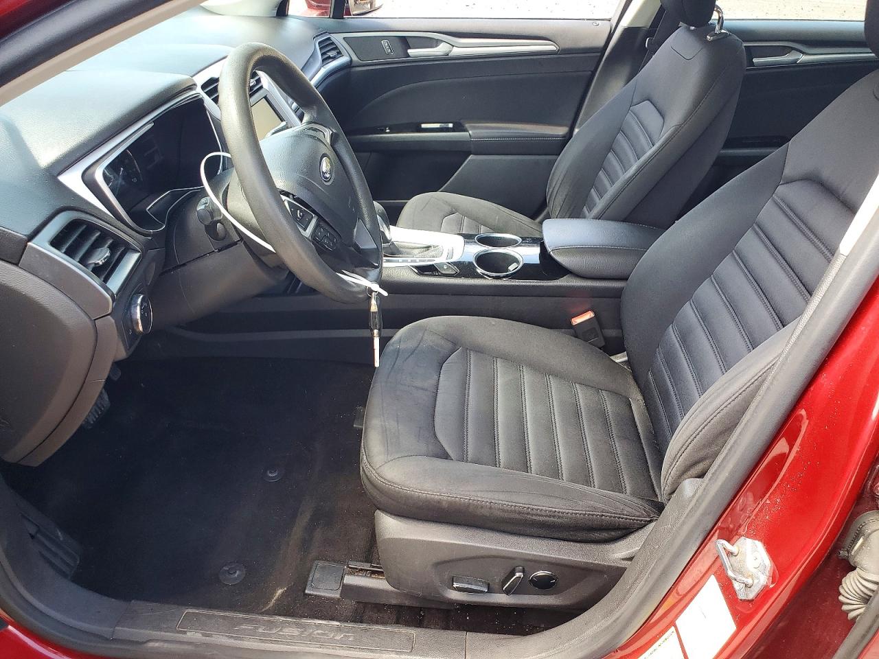 2013 Ford Fusion Se Hybrid Красный vin: 3FA6P0LUXDR175033