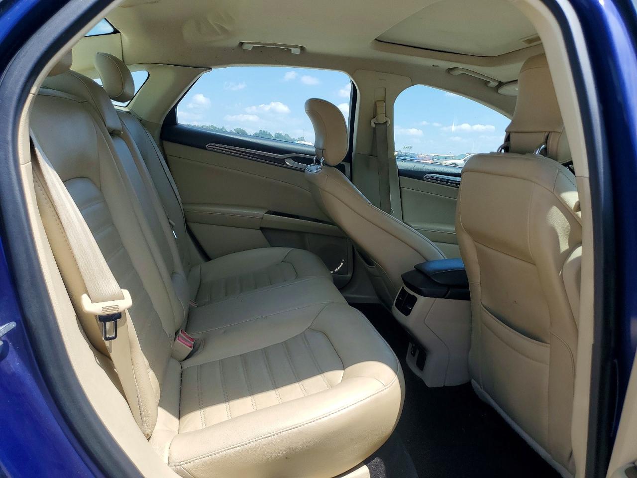 2013 Ford Fusion Se Hybrid Blue vin: 3FA6P0LUXDR175050
