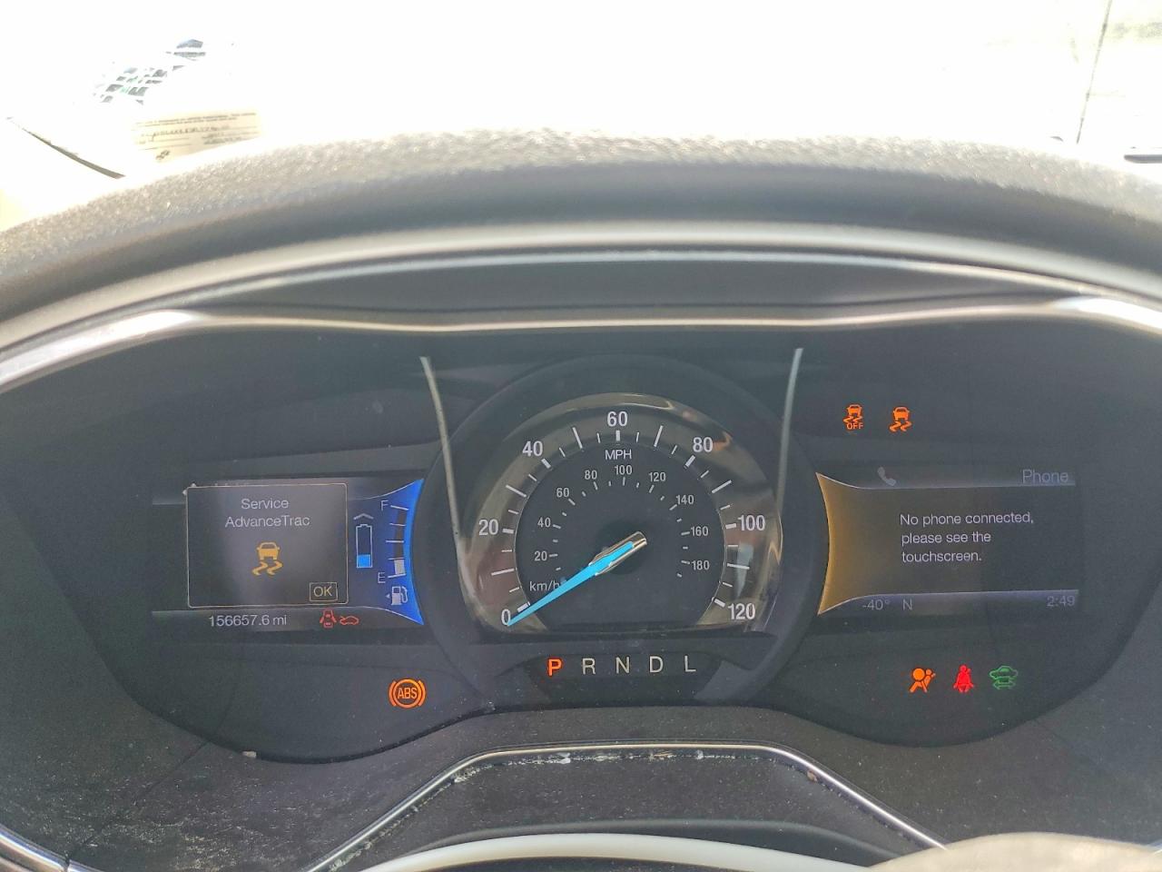 2013 Ford Fusion Se Hybrid Blue vin: 3FA6P0LUXDR175050