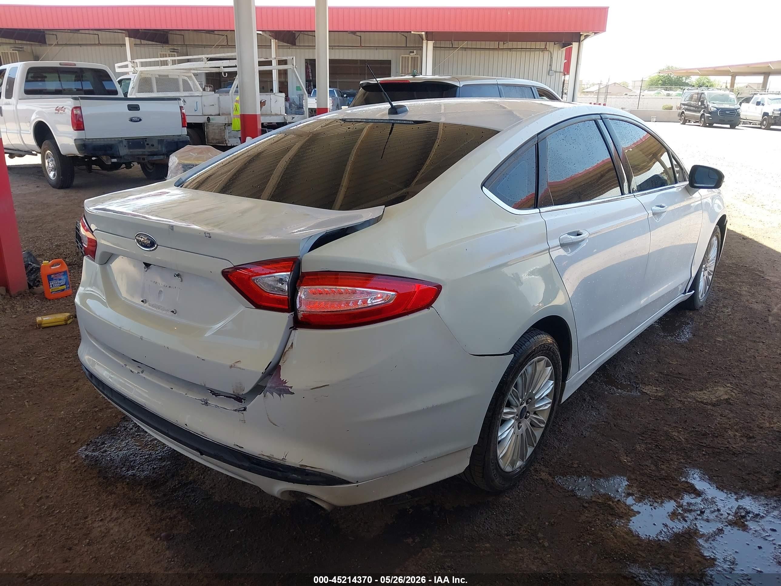 2013 Ford Fusion Hybrid Se Белый vin: 3FA6P0LUXDR209570