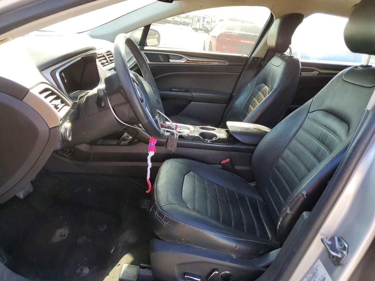 2013 Ford Fusion Se Hybrid Silver vin: 3FA6P0LUXDR243542