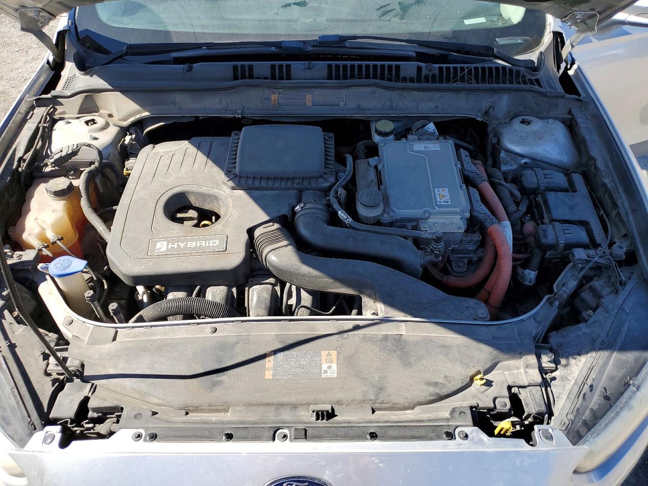 2013 Ford Fusion Se Hybrid Silver vin: 3FA6P0LUXDR243542