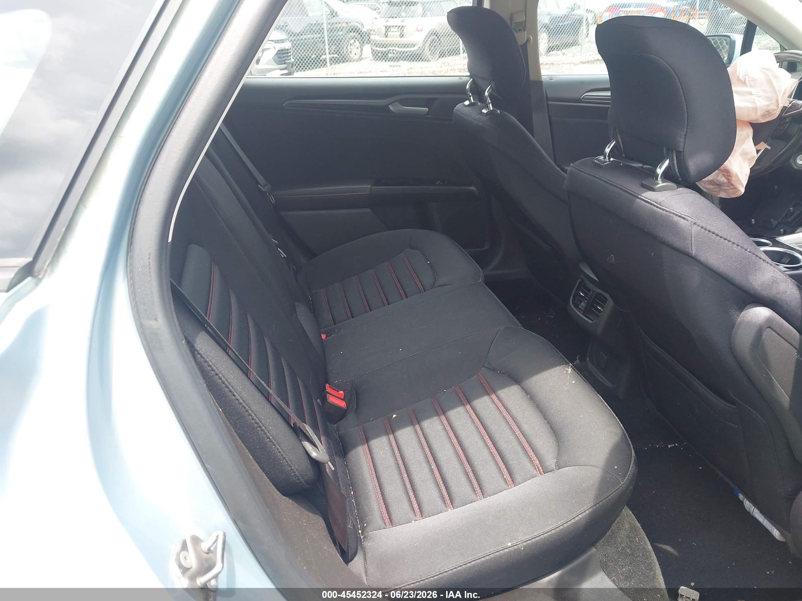 2013 Ford Fusion Hybrid Se Синий vin: 3FA6P0LUXDR270904