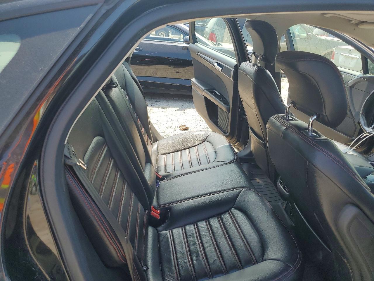 2013 Ford Fusion Se Hybrid Black vin: 3FA6P0LUXDR319700