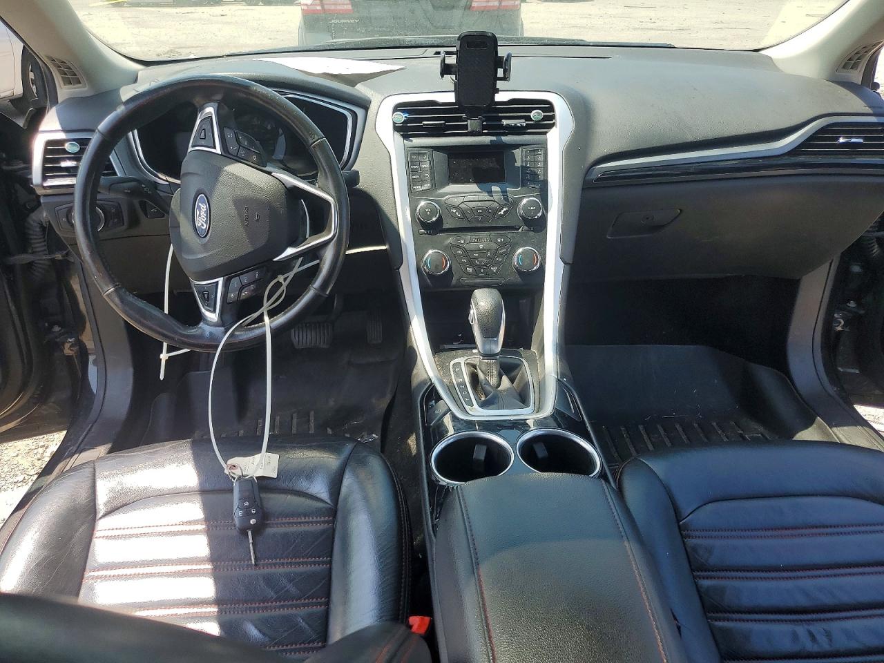 2013 Ford Fusion Se Hybrid Black vin: 3FA6P0LUXDR319700