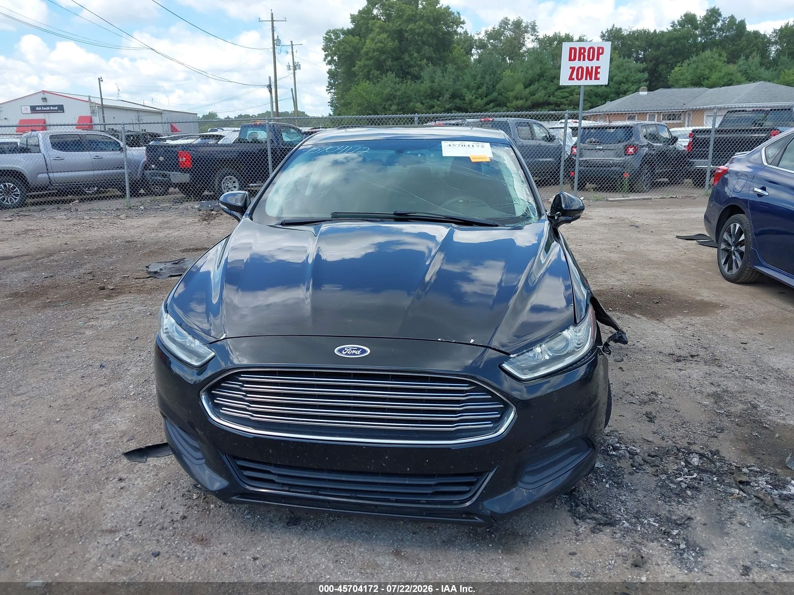 2013 Ford Fusion Hybrid Se Black vin: 3FA6P0LUXDR342362