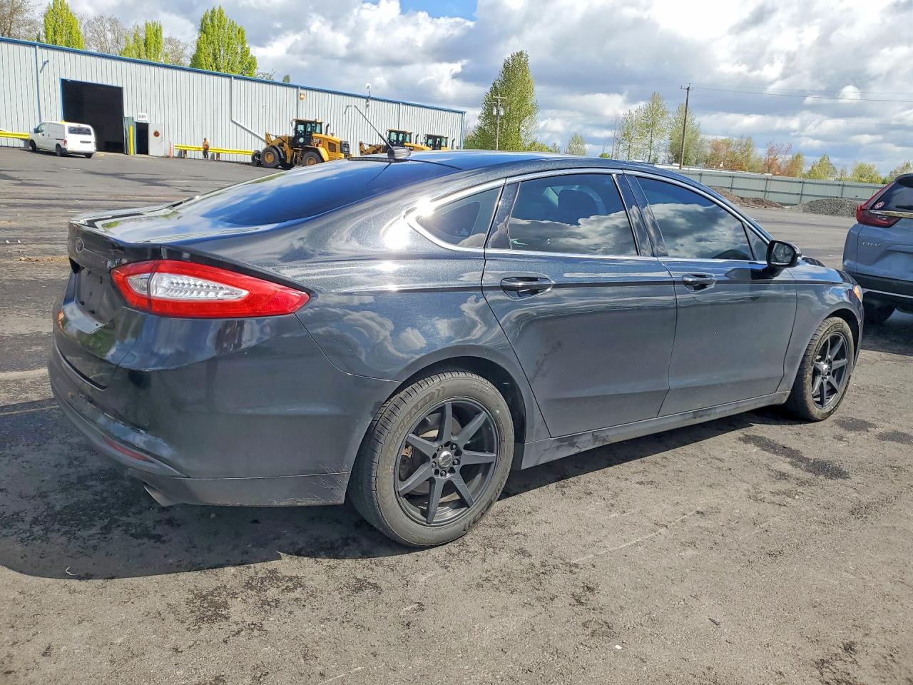 2013 Ford Fusion Se Hybrid Black vin: 3FA6P0LUXDR380089