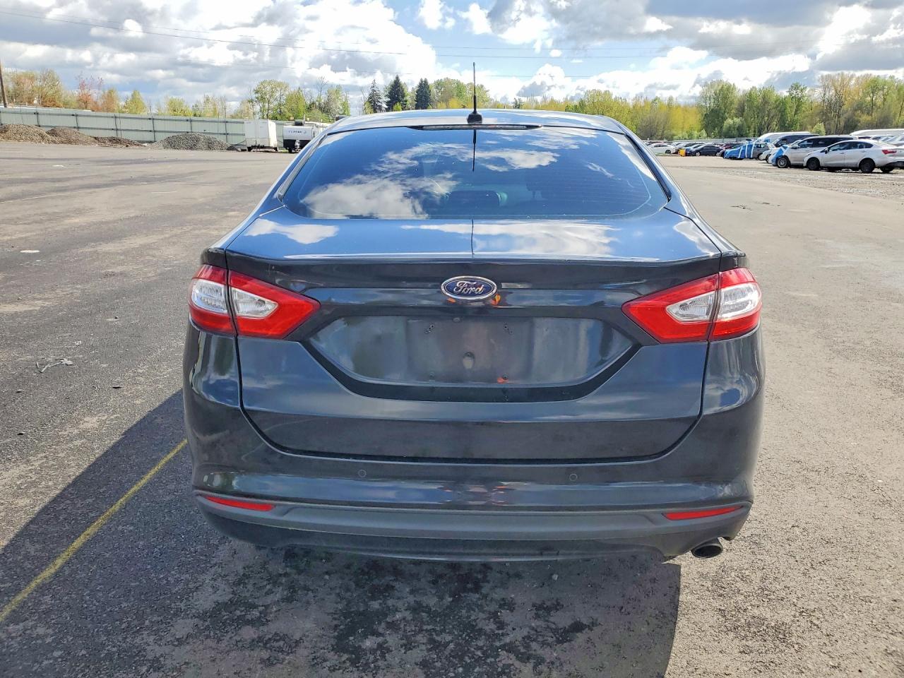 2013 Ford Fusion Se Hybrid Black vin: 3FA6P0LUXDR380089