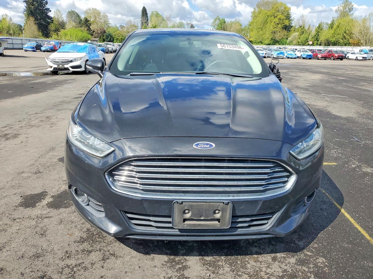 2013 Ford Fusion Se Hybrid Black vin: 3FA6P0LUXDR380089