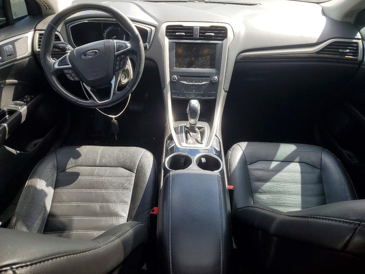 2013 Ford Fusion Se Hybrid Black vin: 3FA6P0LUXDR380089