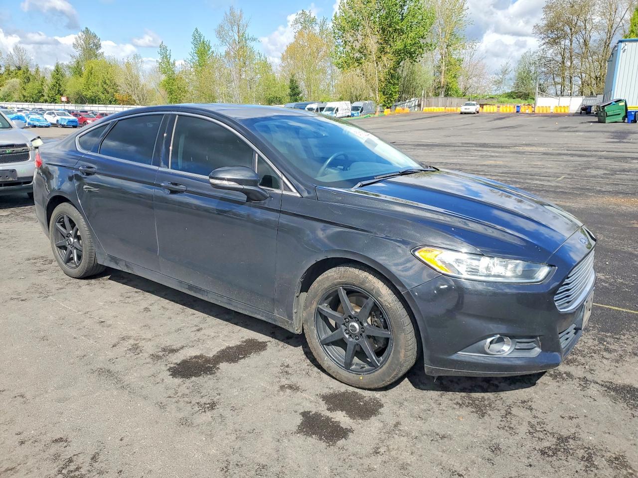 2013 Ford Fusion Se Hybrid Black vin: 3FA6P0LUXDR380089