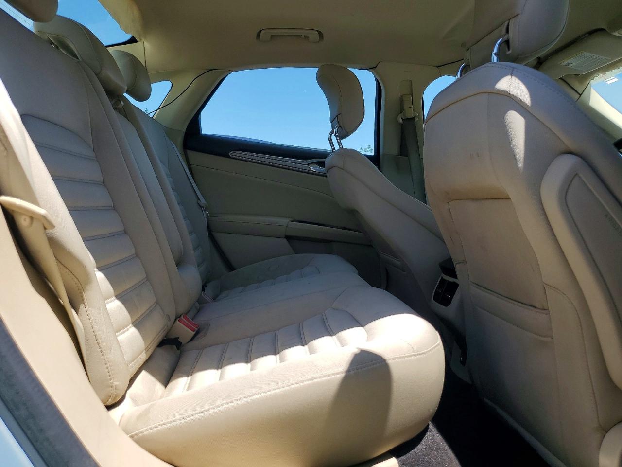 2014 Ford Fusion Se Hybrid Blue vin: 3FA6P0LUXER179326