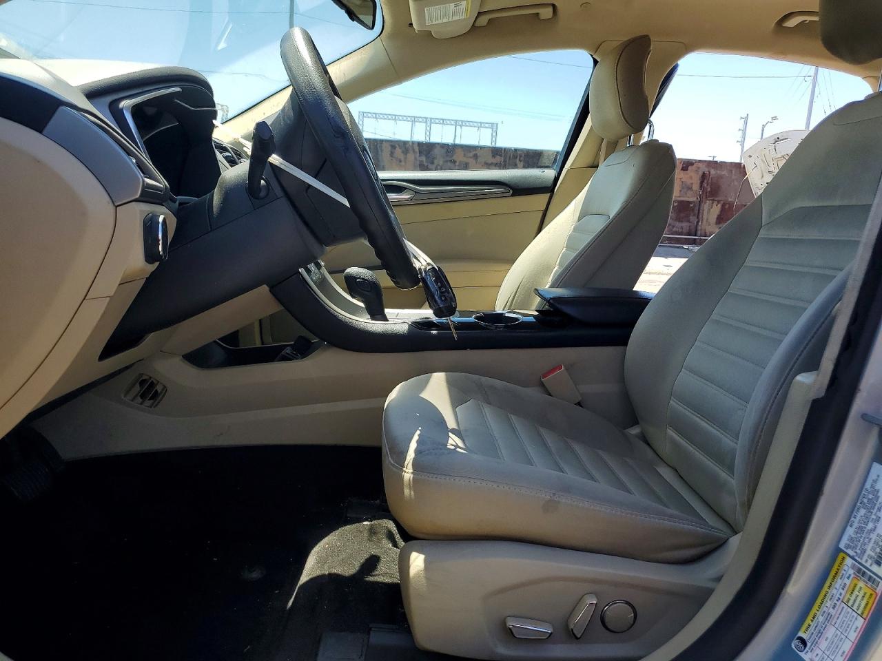 2014 Ford Fusion Se Hybrid Blue vin: 3FA6P0LUXER179326