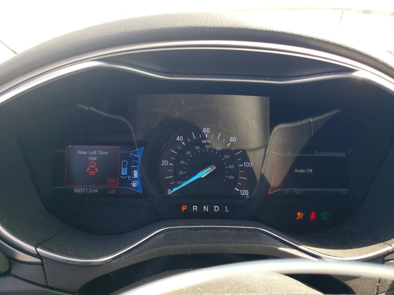 2014 Ford Fusion Se Hybrid White vin: 3FA6P0LUXER192173