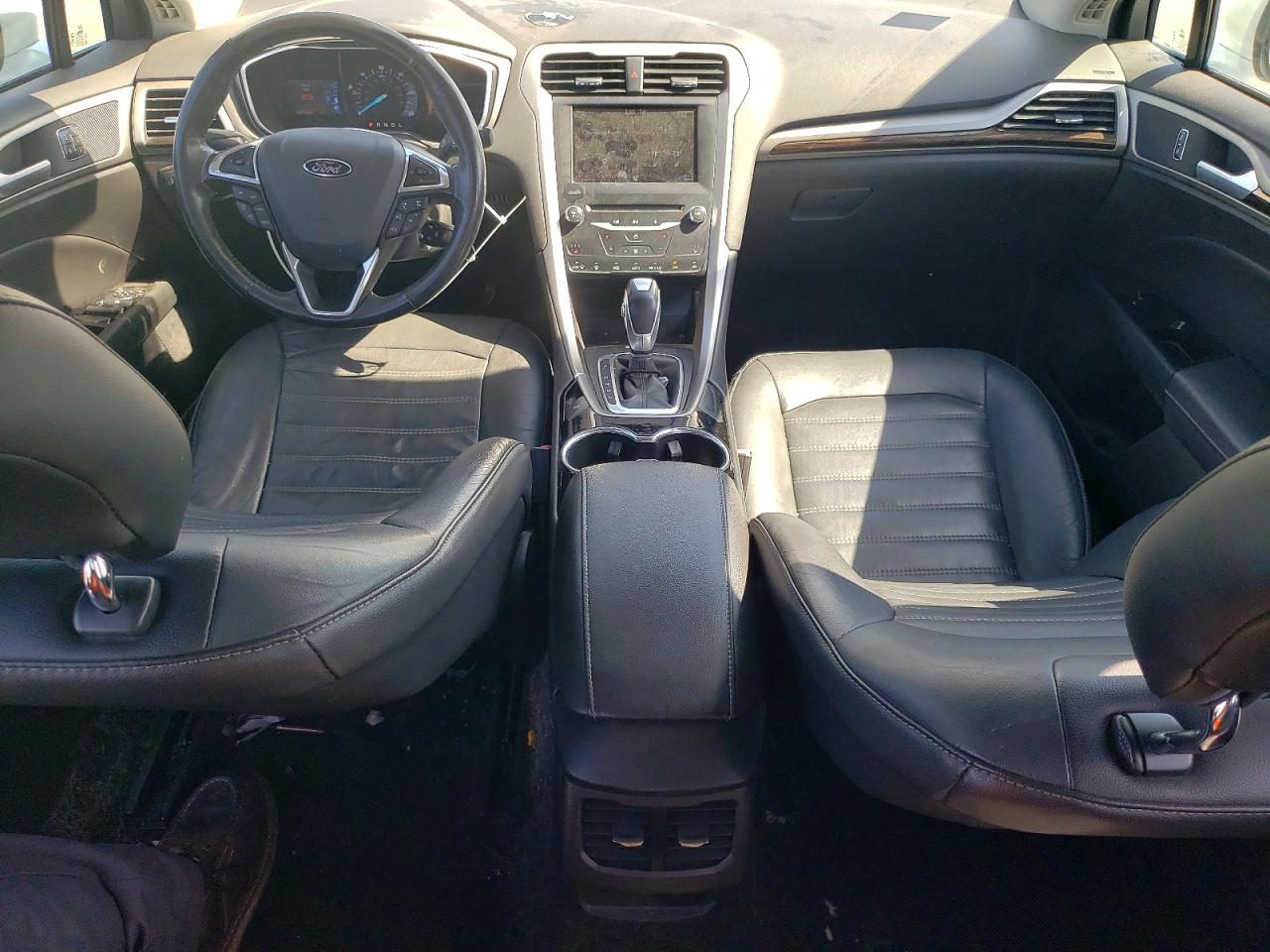 2014 Ford Fusion Se Hybrid White vin: 3FA6P0LUXER192173
