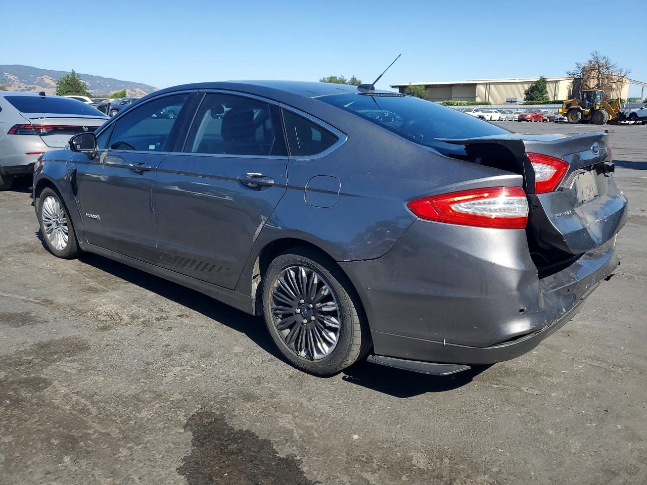 2014 Ford Fusion Se Hybrid Угольный vin: 3FA6P0LUXER195218