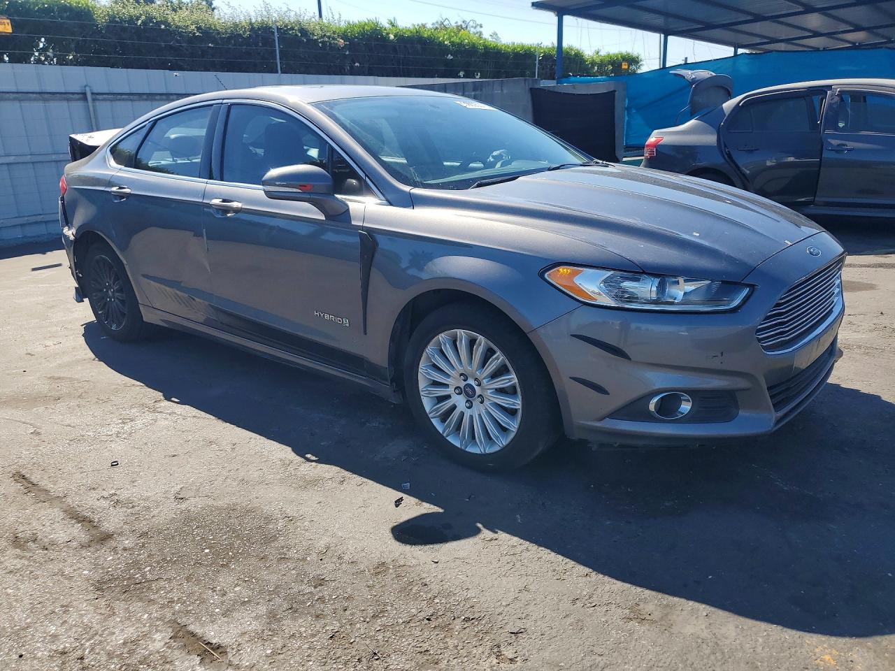 2014 Ford Fusion Se Hybrid Угольный vin: 3FA6P0LUXER195218
